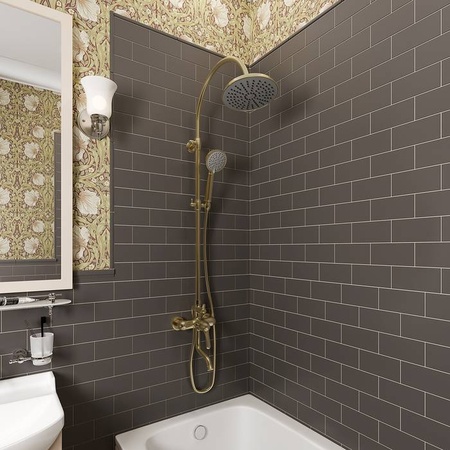 Душевая система  IDDIS Oldie OLDBR3Fi06, бронза